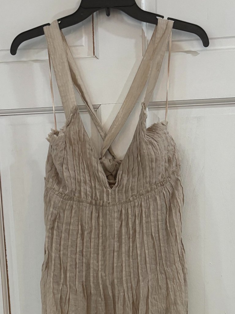 Free People Frankie Pintuck Maxi Dress